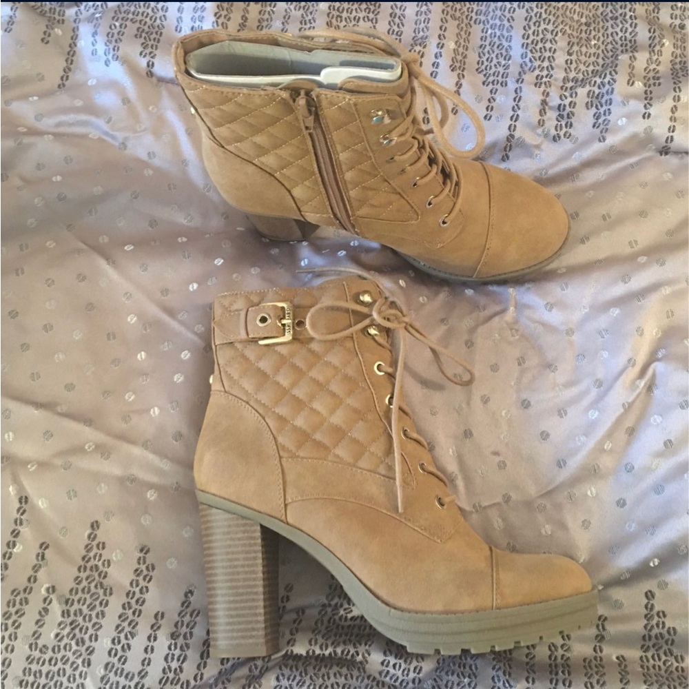 Guess Combat Boots Size 9.5